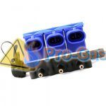 Купить форсунки OMVL 3 цилиндра, 3 Ом, с жиклёрами и штуцерами в коллектор Купить форсунки OMVL 3 цилиндра, 3 Ом, с жиклёрами и штуцерами в коллектор